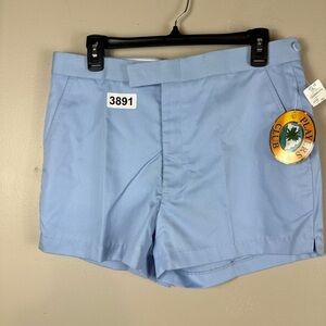 Players club baby blue shorts 34 3”inseam 16”w 11-1/2 rise